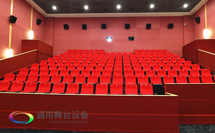 舞臺阻燃幕布通用舞臺扛起建設(shè)單位責(zé)任，加強(qiáng)檢查監(jiān)管，落實(shí)“3個100%”要求！東莞市工人文化宮工人電影院改造工程順利完工