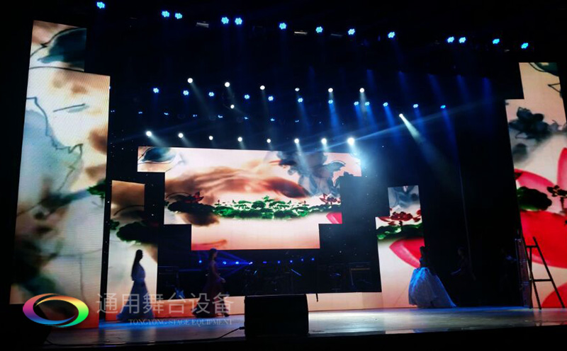 TYWT項目——深圳佳兆業(yè)金沙灣雪域廣場舞臺機(jī)械設(shè)備及舞臺阻燃幕布項目