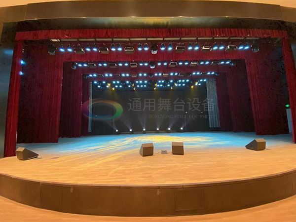 泰州通用舞臺設備拉幕機、舞臺吊桿 舞臺實景效果展示